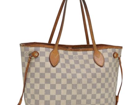 LOUIS VUITTON Damier Azur Neverfull PM Tote Bag N41362  85455 Discount