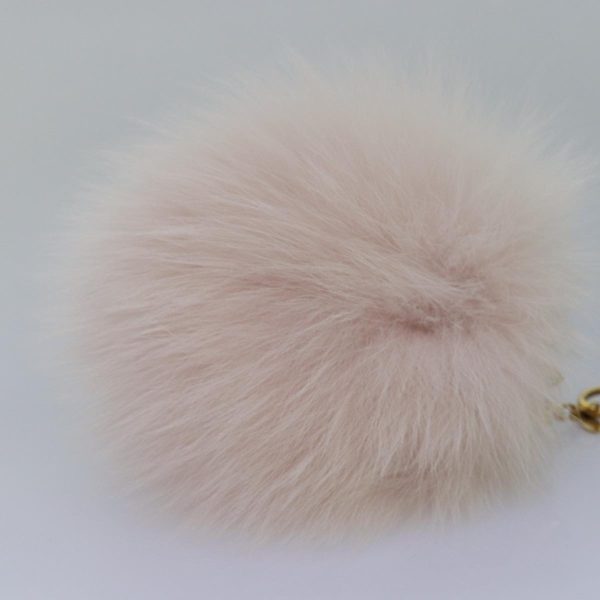 LOUIS VUITTON Fuzzy Bubble Key Holder Pink Gold M67371  87735 For Cheap