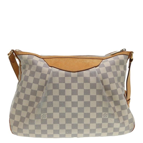 LOUIS VUITTON Damier Azur Siracusa MM Shoulder Bag N41112  87968 Online Sale