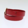 LOUIS VUITTON Epi Ceinture Belt 33.5   Red  hk1545 Online Sale