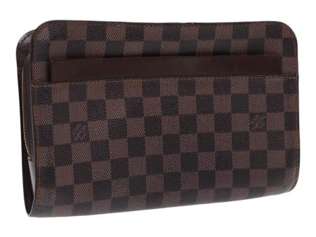 LOUIS VUITTON Damier Ebene Saint Louis Clutch Bag N51993  85432 Hot on Sale