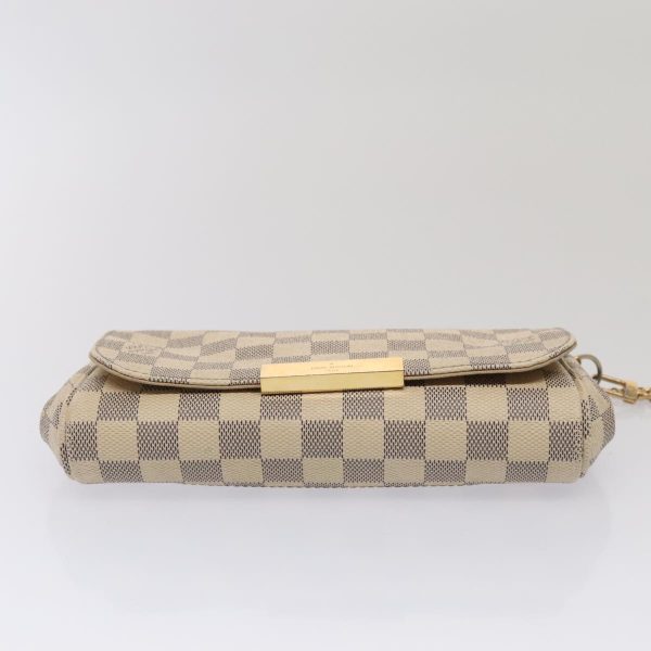 LOUIS VUITTON Damier Azur Favorit PM Shoulder Bag 2way N41277  89446 For Discount