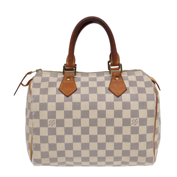 LOUIS VUITTON Damier Azur Speedy 25 Hand Bag N41534  85142 Sale