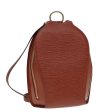 LOUIS VUITTON Epi Mabillon Backpack Brown M52233  yk14439 Sale