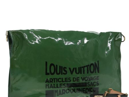 LOUIS VUITTON Busus Shoulder Bag Enamel Green  bs15987 Fashion