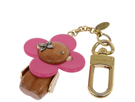 LOUIS VUITTON Porte Cles Vivienne Key Holder Gold M67298  87374 Online Sale