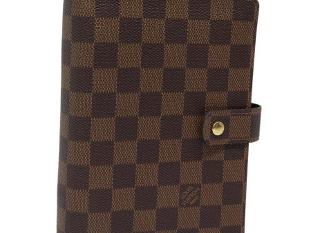 LOUIS VUITTON Damier Ebene Agenda MM Day Planner Cover R20240  84689 Fashion