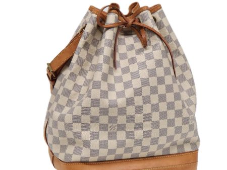 LOUIS VUITTON Damier Azur Noe Shoulder Bag N42222  88436 on Sale