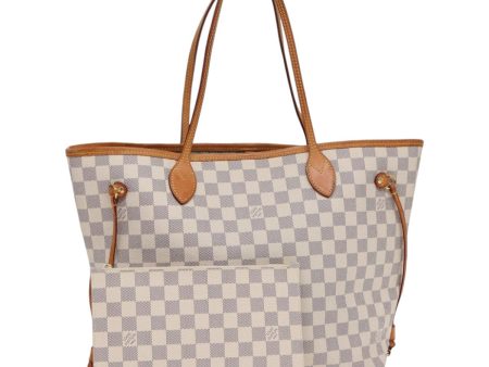 LOUIS VUITTON Damier Azur Neverfull MM Tote Bag N41605  89572 Online