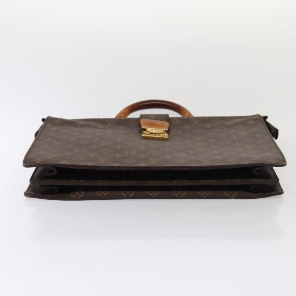 LOUIS VUITTON Monogram Serviette Fermoir Business Bag M53305  87110 Online Hot Sale