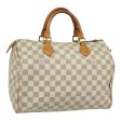 LOUIS VUITTON Damier Azur Speedy 30 Hand Bag N41533  84797 For Discount