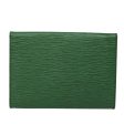 LOUIS VUITTON Epi Jena Clutch Bag Green M52724  ar12186 For Cheap