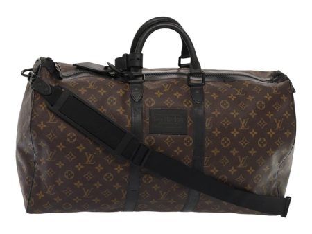 LOUIS VUITTON Monogram Waterproof Keepall Bandouliere55 BostonBag M41411 bs16053 Discount