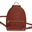 LOUIS VUITTON Epi Mabillon Backpack Brown M52233  yk14439 Sale