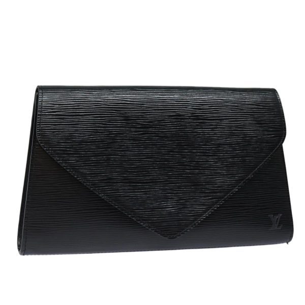 LOUIS VUITTON Epi Art Deco Clutch Bag Black M52632  82936 Online