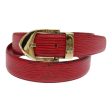 LOUIS VUITTON Epi Ceinture Belt 33.5   Red  hk1545 Online Sale