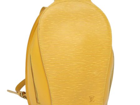 LOUIS VUITTON Epi Mabillon Backpack Yellow M52239  84726 Online now