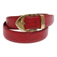 LOUIS VUITTON Epi Ceinture Belt 33.5   Red  hk1545 Online Sale