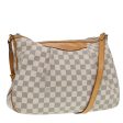 LOUIS VUITTON Damier Azur Siracusa MM Shoulder Bag N41112  87968 Online Sale