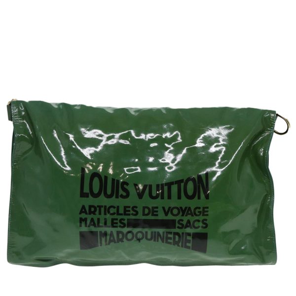 LOUIS VUITTON Busus Shoulder Bag Enamel Green  bs15987 Fashion