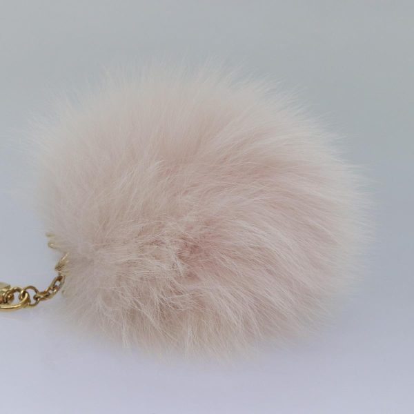 LOUIS VUITTON Fuzzy Bubble Key Holder Pink Gold M67371  87735 For Cheap