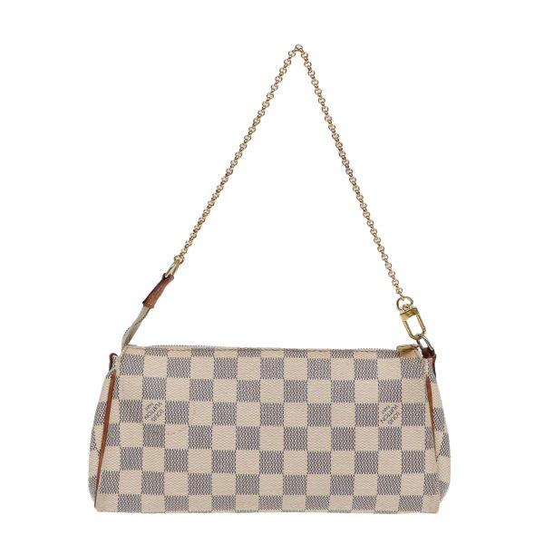 LOUIS VUITTON Damier Azur Eva Shoulder Bag 2way N55214  85433 Hot on Sale