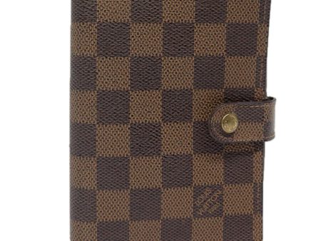 LOUIS VUITTON Damier Ebene Agenda PM Day Planner Cover R20700  tb1183 Online Sale