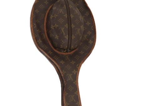 LOUIS VUITTON Monogram Racket Case  87275 on Sale