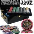 Custom Breakout - 500 Ct Nevada Jack Black Mahogany Chip Set Hot on Sale