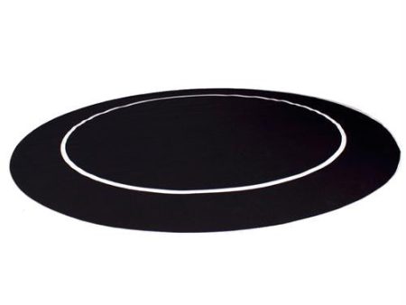 54   Black Sure Stick Poker Table Layout with Rubber Grip Discount