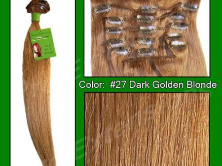 #27 Dark Golden Blonde - 14 inch Hot on Sale