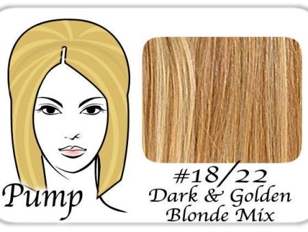 #18-22 Dark Blonde w- Golden Highlights Pro Pump Discount