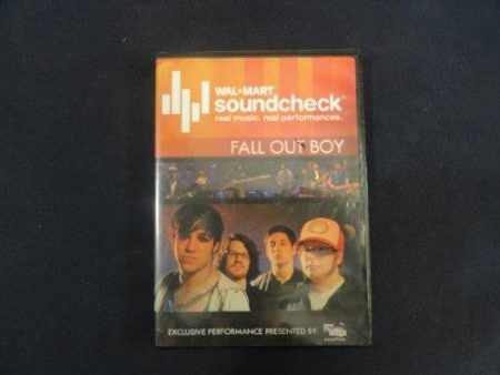 WAL* MART SOUNDCHECK FALL OUT BOY MOVIE Online Hot Sale