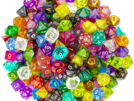 100+ Pack of Random Polyhedral Dice, Series II Hot on Sale