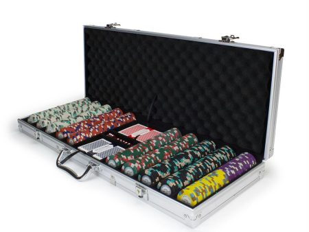 500ct Claysmith Gaming Monaco Club Chip Set in Aluminum Online